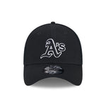 New Era - Oakland Athletics - MLB Evergreen Neo - 39THIRTY Stretch Fit Cap - Black - Headz Up 