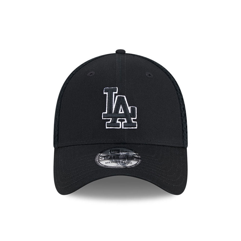 New Era - Los Angeles Dodgers - MLB Evergreen Neo - 39THIRTY Stretch Fit Cap - Black - Headz Up 