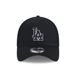 New Era - Los Angeles Dodgers - MLB Evergreen Neo - 39THIRTY Stretch Fit Cap - Black - Headz Up 
