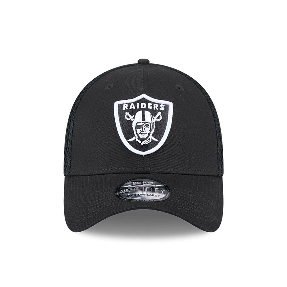 New Era - Las Vegas Raiders - MLB Evergreen Neo - 39THIRTY Stretch Fit Cap - Black - Headz Up 