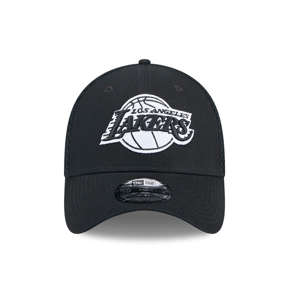 New Era - Los Angeles Lakers - MLB Evergreen Neo - 39THIRTY Stretch Fit Cap - Black - Headz Up 