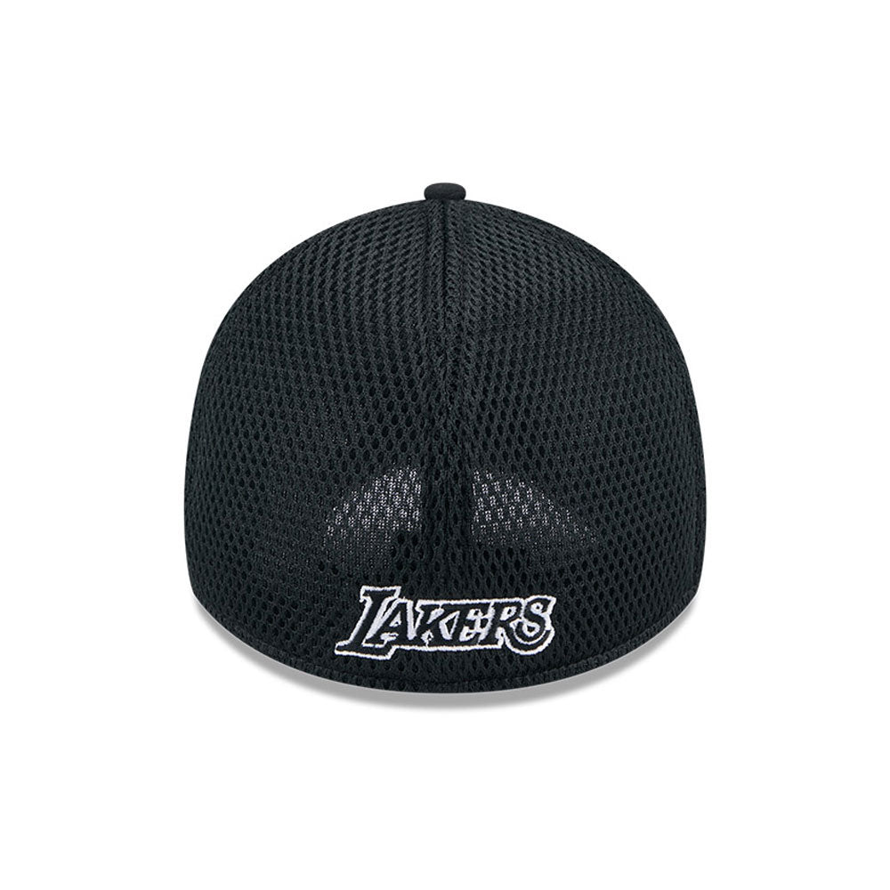 New Era - Los Angeles Lakers - MLB Evergreen Neo - 39THIRTY Stretch Fit Cap - Black - Headz Up 