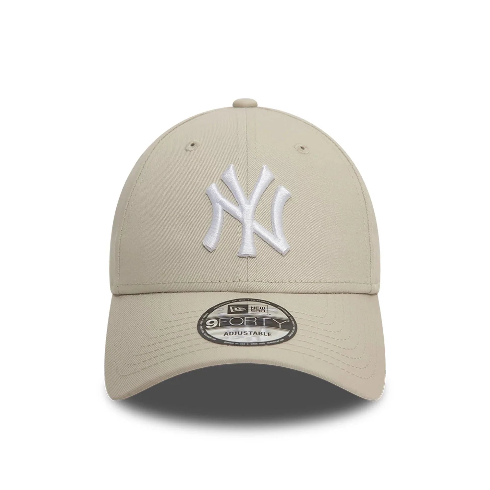New Era - New York Yankees - 9FORTY - League Essentials - Stone/White - Headz Up 