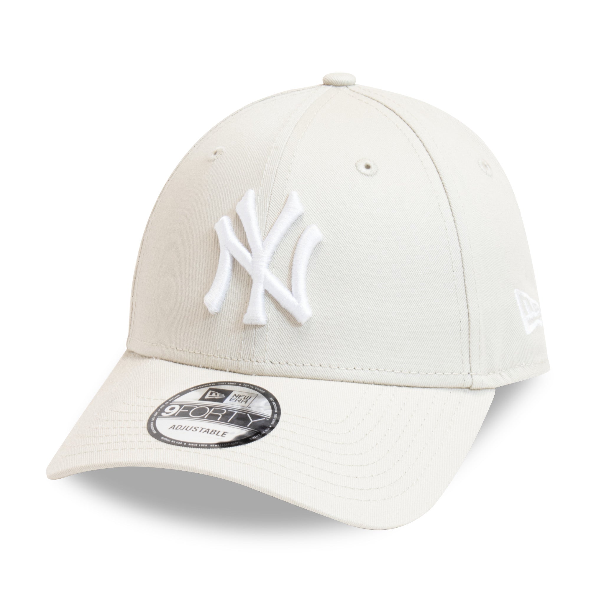 New Era - New York Yankees Cap 9Forty League Essentials - Stone/White