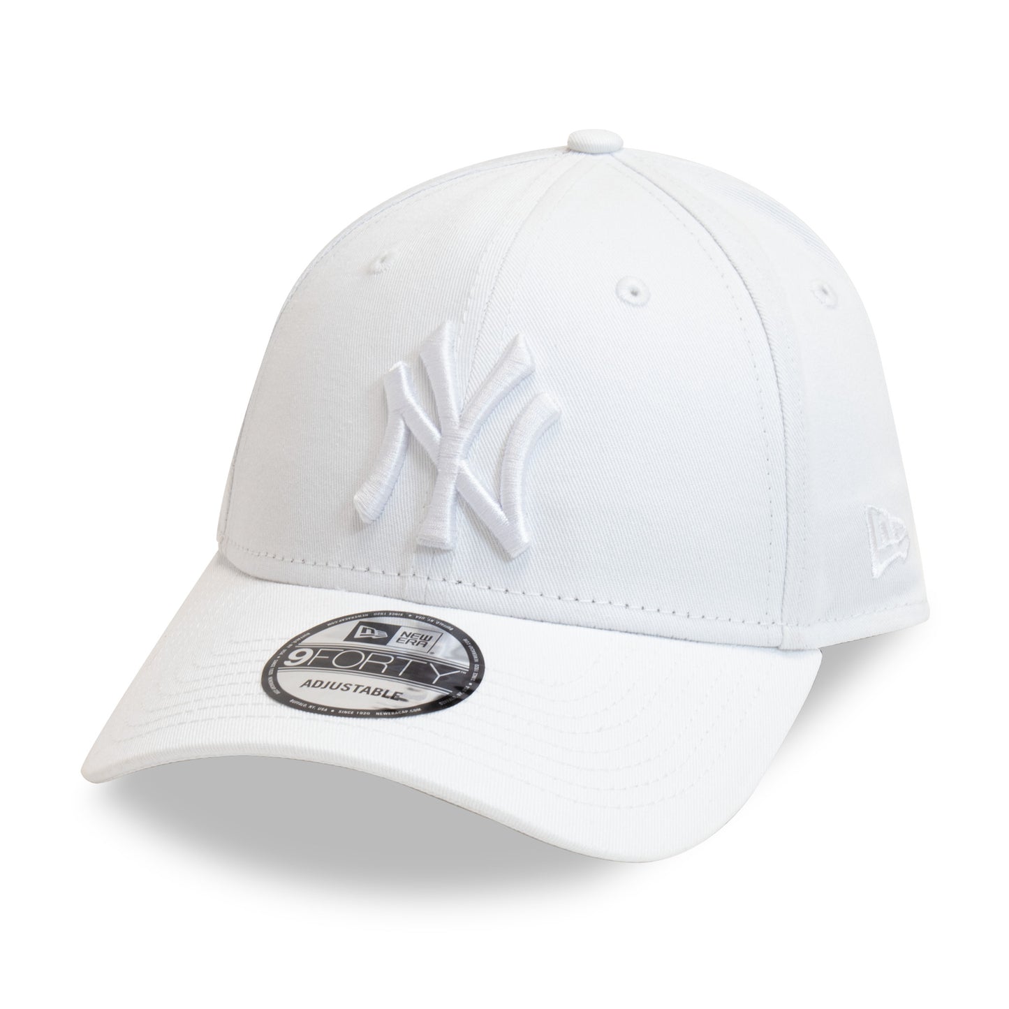 New Era - New York Yankees League Essential 9Forty - White On White - Headz Up 