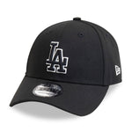 New Era - 9FORTY - Los Angeles Dodgers - OUTLINE - Black - Headz Up 