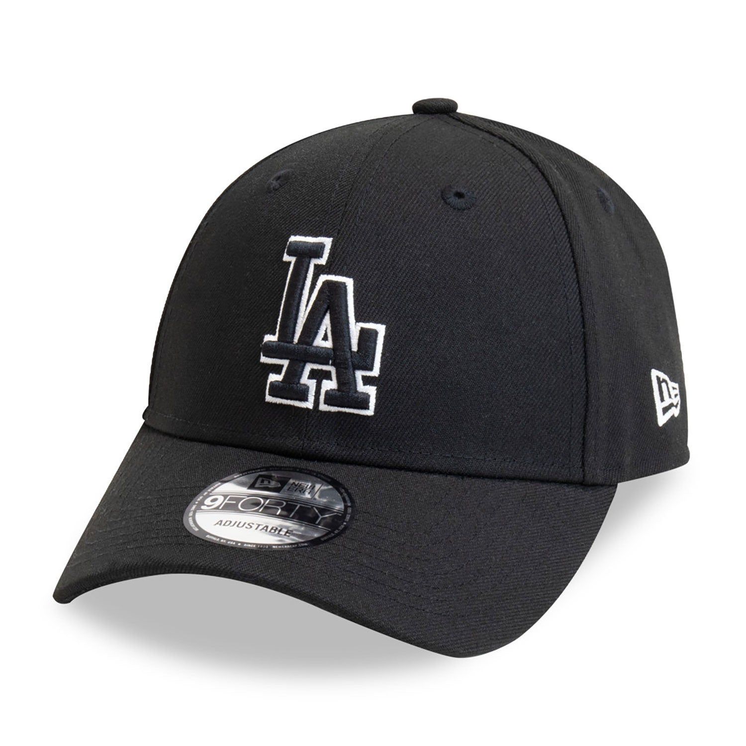 New Era - 9FORTY - Los Angeles Dodgers - OUTLINE - Black - Headz Up 