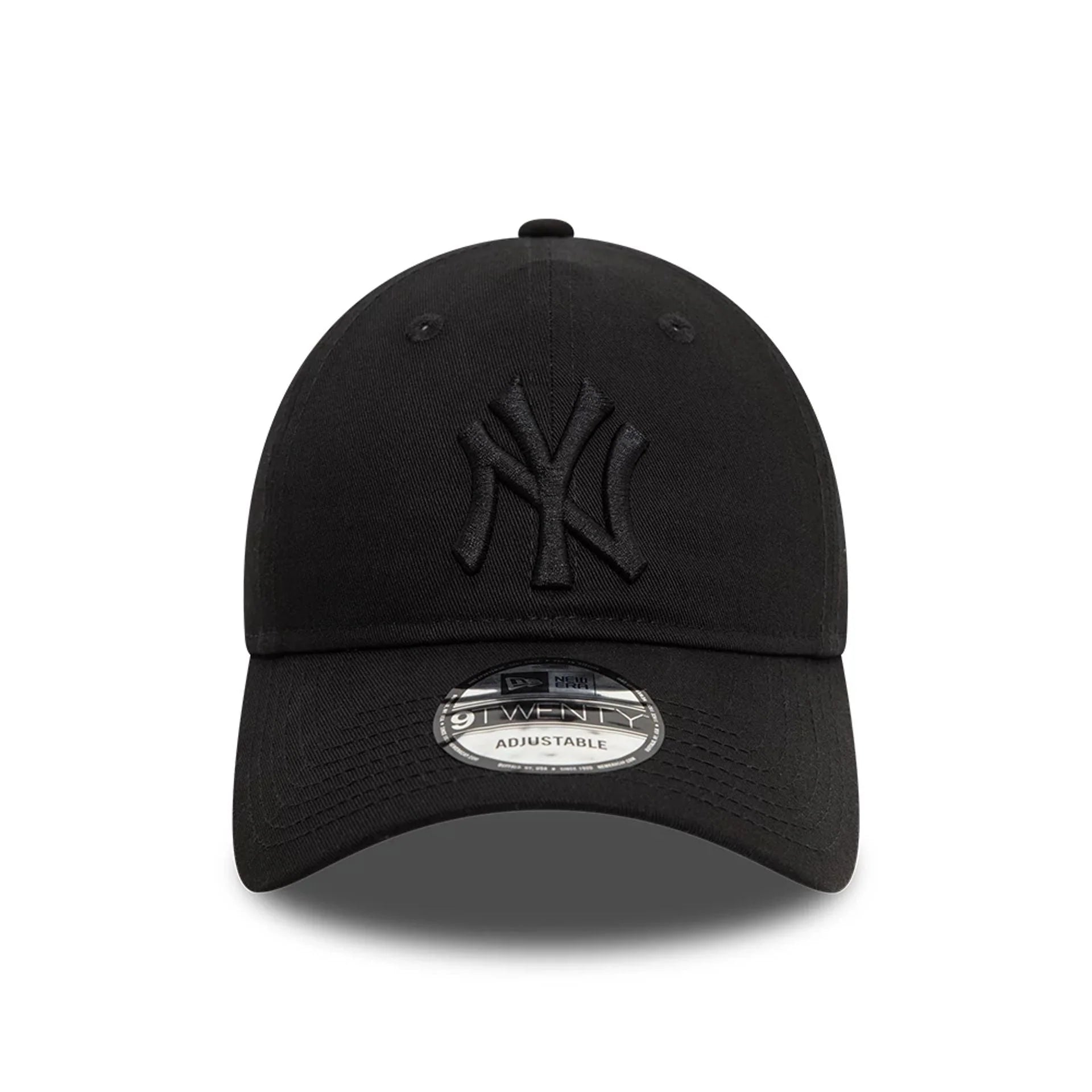 New Era - League Essential - 9TWENTY - New York Yankees - Washed Black On Black - Headz Up 