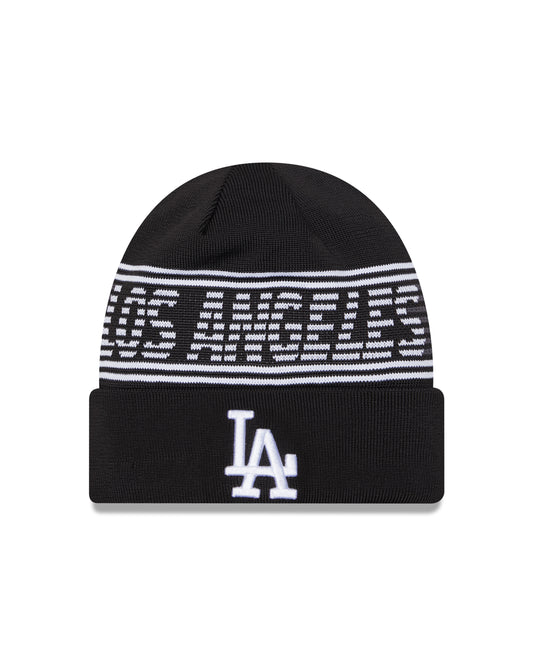 New Era - MLB Sports Knit - Los Angeles Dodgers - Black