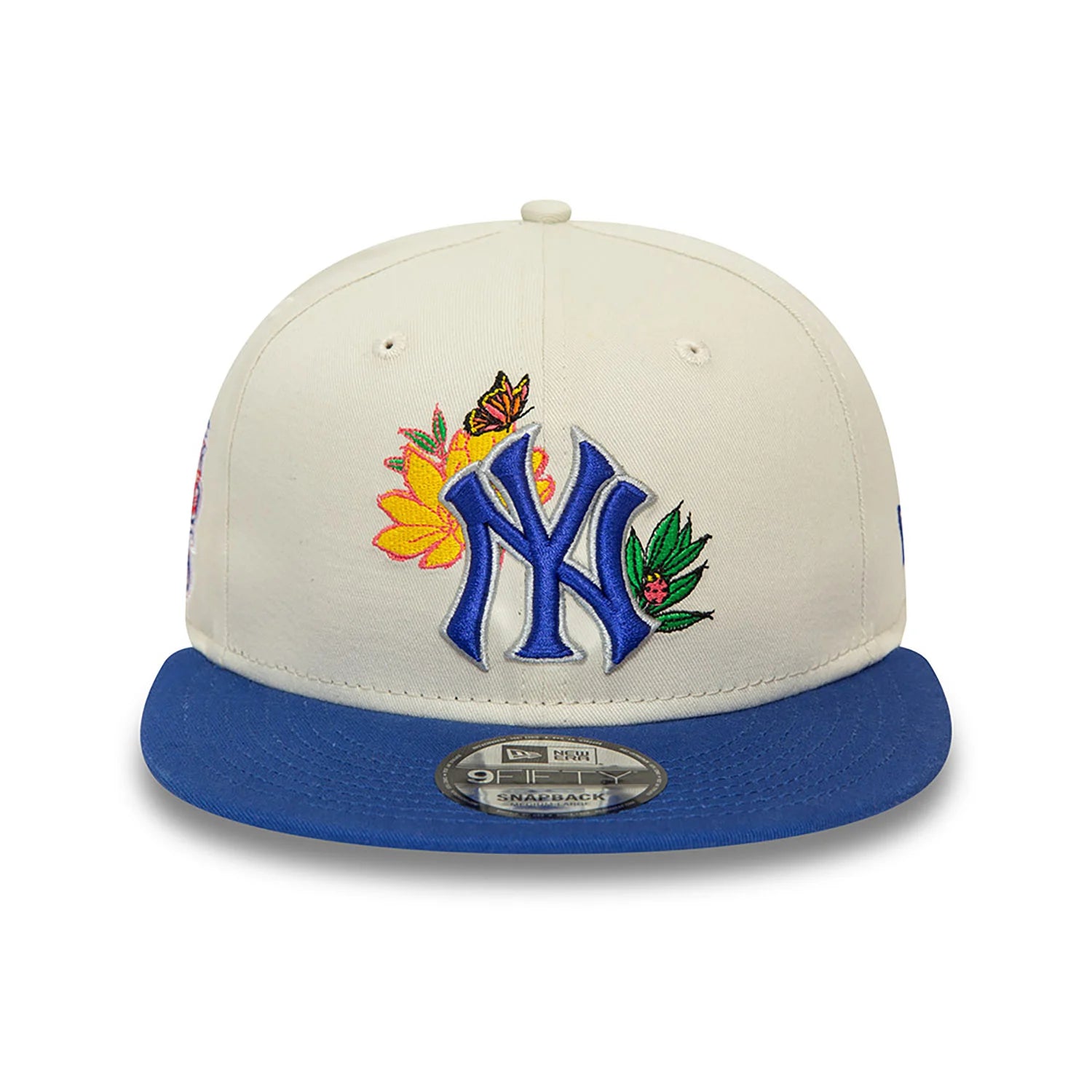 New Era - New York Yankees - 9Fifty Snapback - MLB Floral - Light Beige - Headz Up 