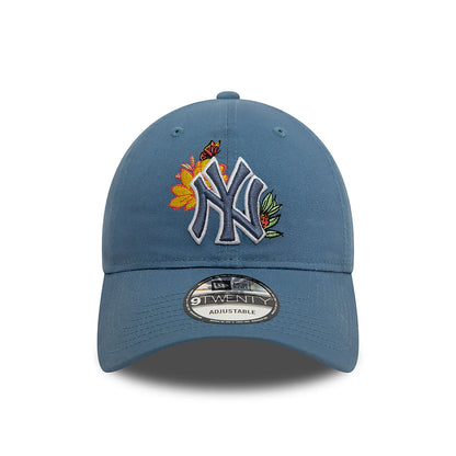 New Era - MLB Floral - 9Twenty - New York Yankees - Blue - Headz Up 