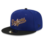 New Era - CAMO FILL - 59fifty Fitted Cap - Los Angeles Dodgers - Blue - Headz Up 