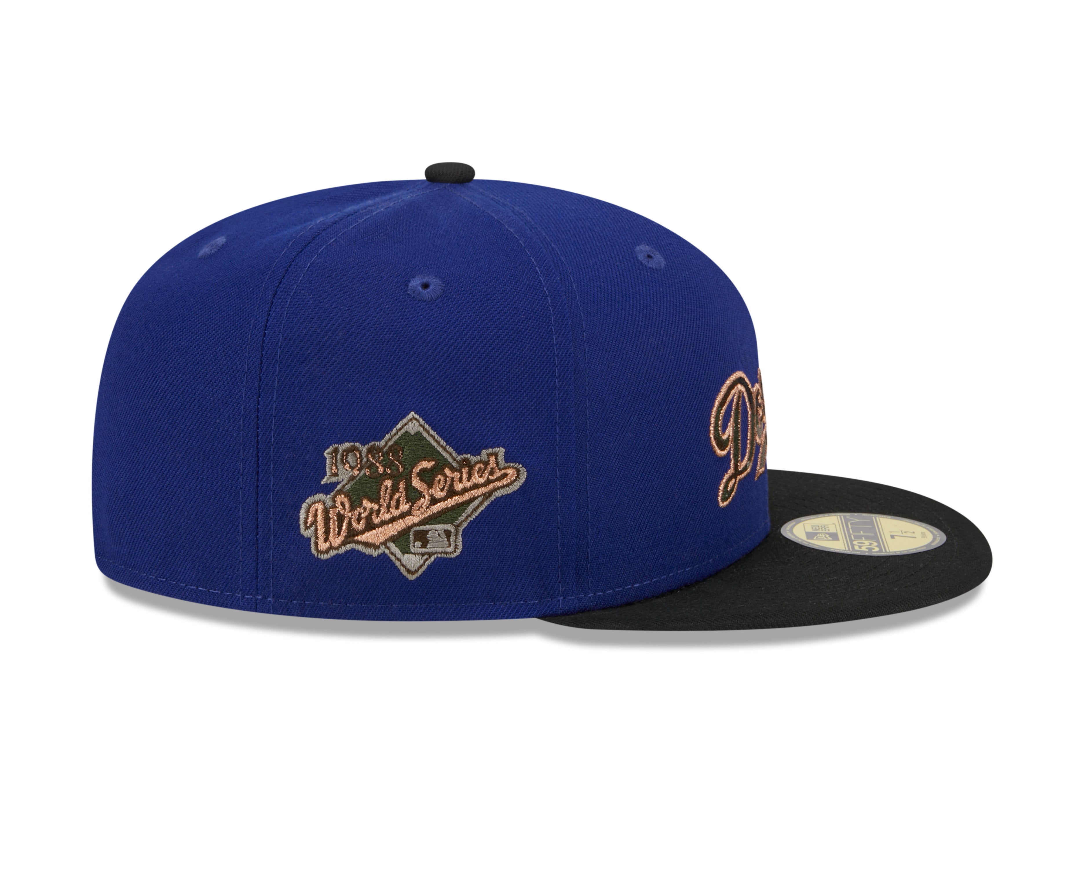 New Era - CAMO FILL - 59fifty Fitted Cap - Los Angeles Dodgers - Blue - Headz Up 