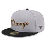 New Era - CAMO FILL - 59fifty Fitted Cap - Chicago White Sox - Grey - Headz Up 