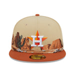 New Era - 59Fifty Fitted Cap TEAM LANDSCAPE - Houston Astros - VGD - Headz Up 