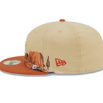 New Era - 59Fifty Fitted Cap TEAM LANDSCAPE - Houston Astros - VGD - Headz Up 