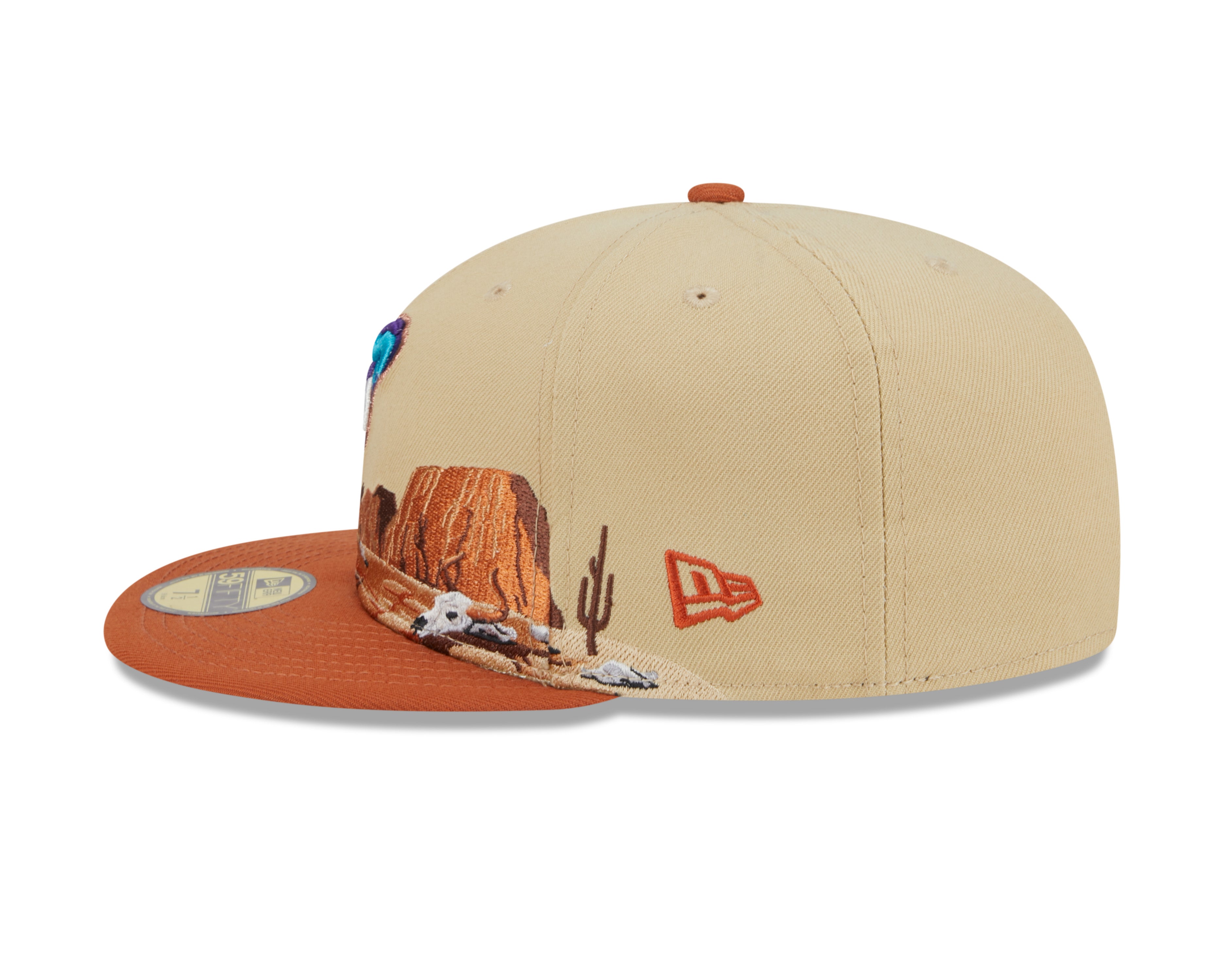 New Era - 59Fifty Fitted Cap TEAM LANDSCAPE - Arizona Diamondbacks - VGD - Headz Up 