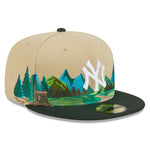 New Era - 59Fifty Fitted Cap TEAM LANDSCAPE - New York Yankees - VGD - Headz Up 