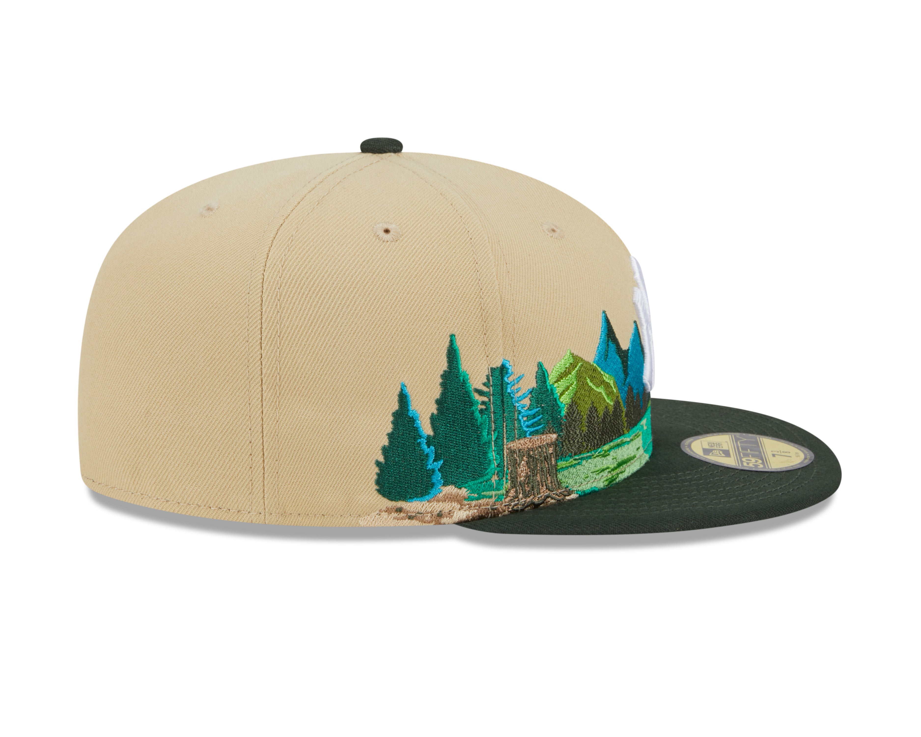 New Era - 59Fifty Fitted Cap TEAM LANDSCAPE - New York Yankees - VGD - Headz Up 