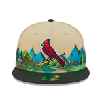 New Era - 59Fifty Fitted Cap TEAM LANDSCAPE - St. Louis Cardinals - VGD - Headz Up 