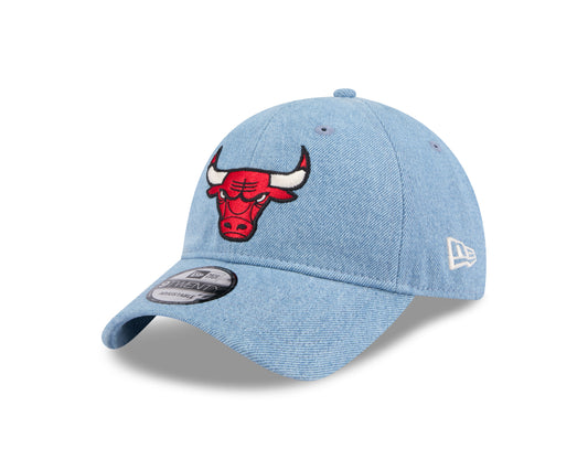 New Era - Washed Denim - Chicago Bulls - 9Twenty  - XLB - Headz Up 