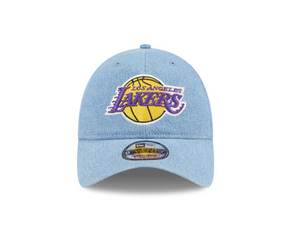 New Era - Washed Denim - Los Angeles Lakers - 9Twenty  - XLB - Headz Up 