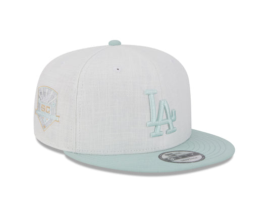 New Era  - 9Fifty Snapback - Minty Breeze - Los Angeles Dodgers - White - Headz Up 