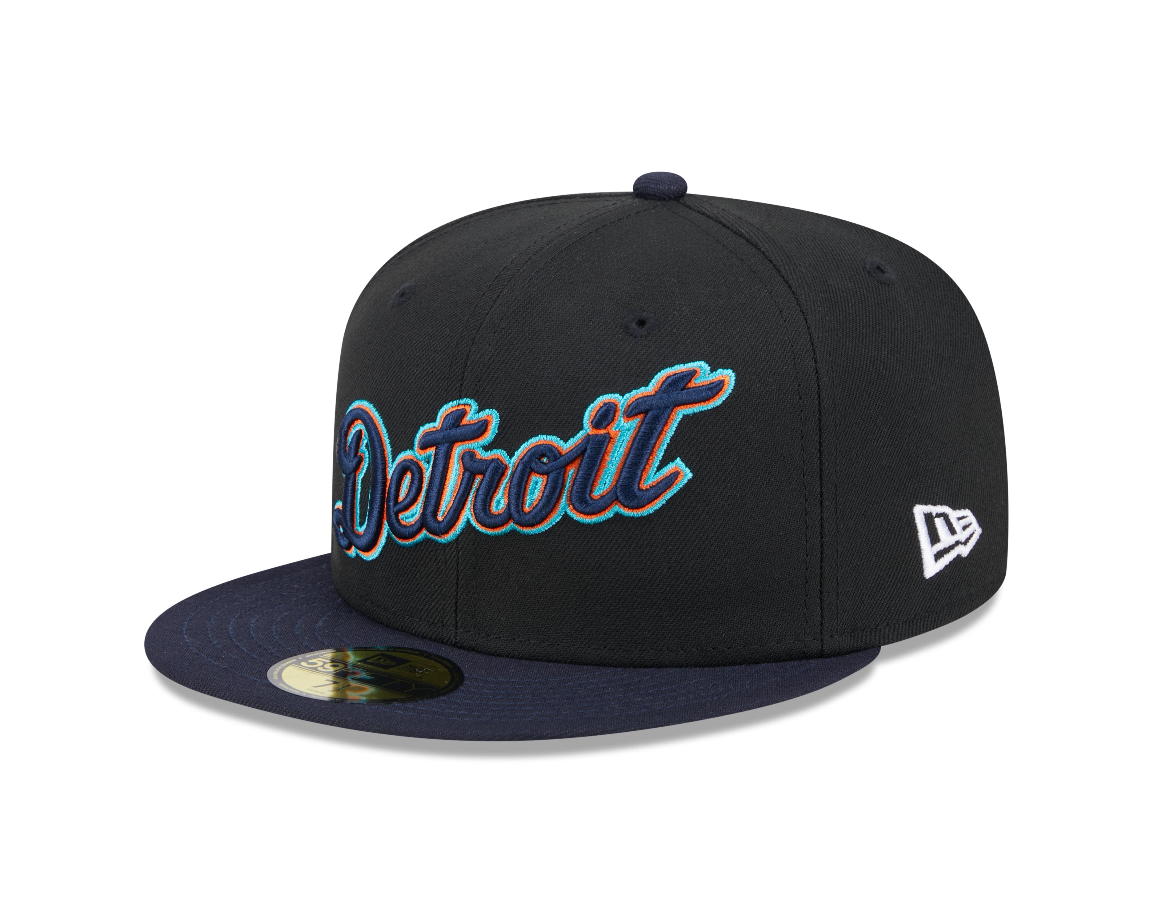 New Era - 59fifty Fitted Cap - Detroit Tigers - RETRO SPRING TRAINING - Black - Headz Up 