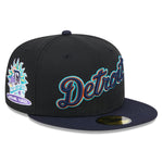 New Era - 59fifty Fitted Cap - Detroit Tigers - RETRO SPRING TRAINING - Black - Headz Up 