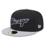 New Era - 59fifty Fitted Cap - Chicago White Sox - RETRO SPRING TRAINING - Black - Headz Up 