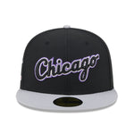 New Era - 59fifty Fitted Cap - Chicago White Sox - RETRO SPRING TRAINING - Black - Headz Up 