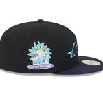 New Era - 59fifty Fitted Cap - Houston Astros - RETRO SPRING TRAINING - Black - Headz Up 