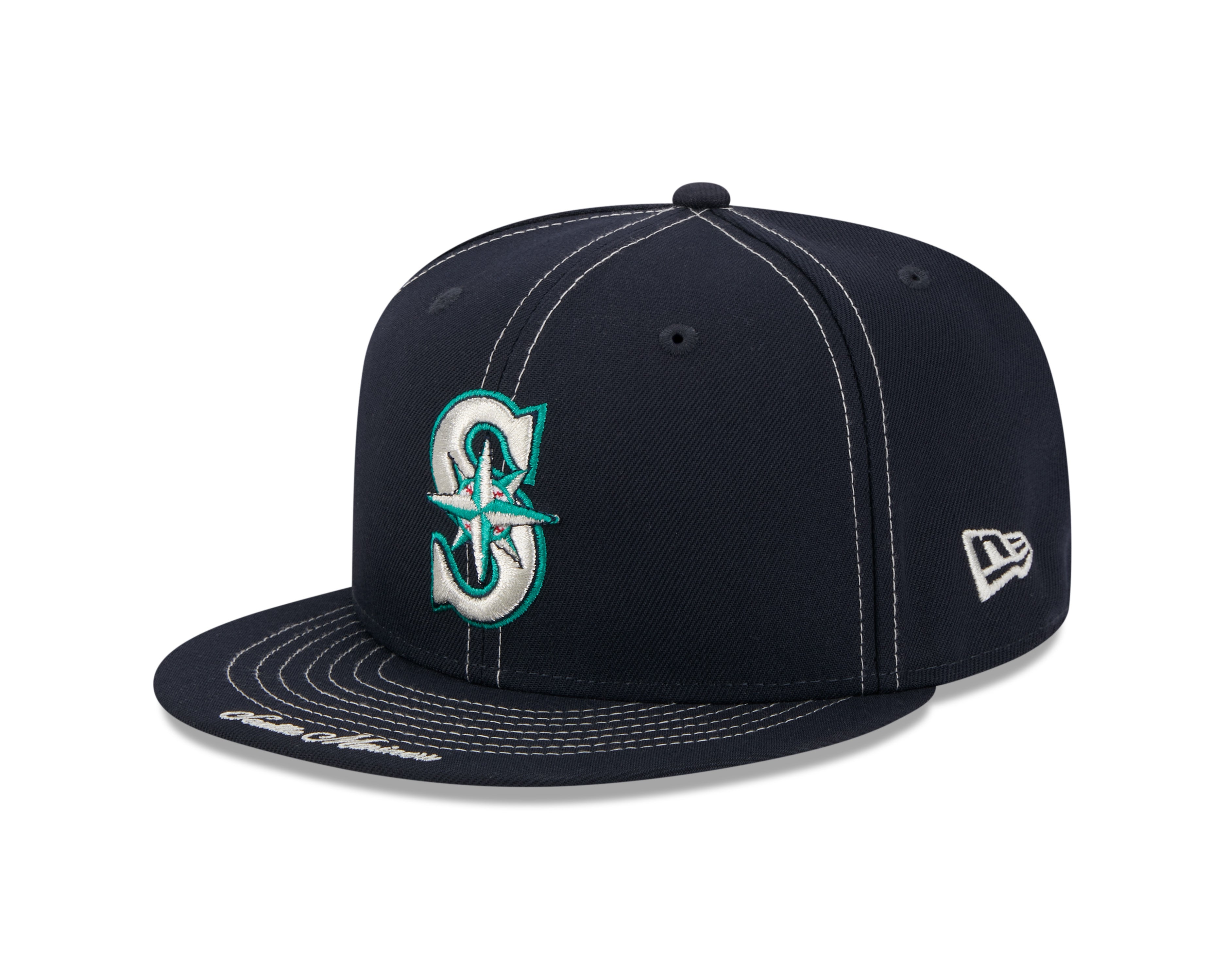 New Era - 59fifty Fitted Cap - Seattle Mariners - Summer Classic - Navy - Headz Up 