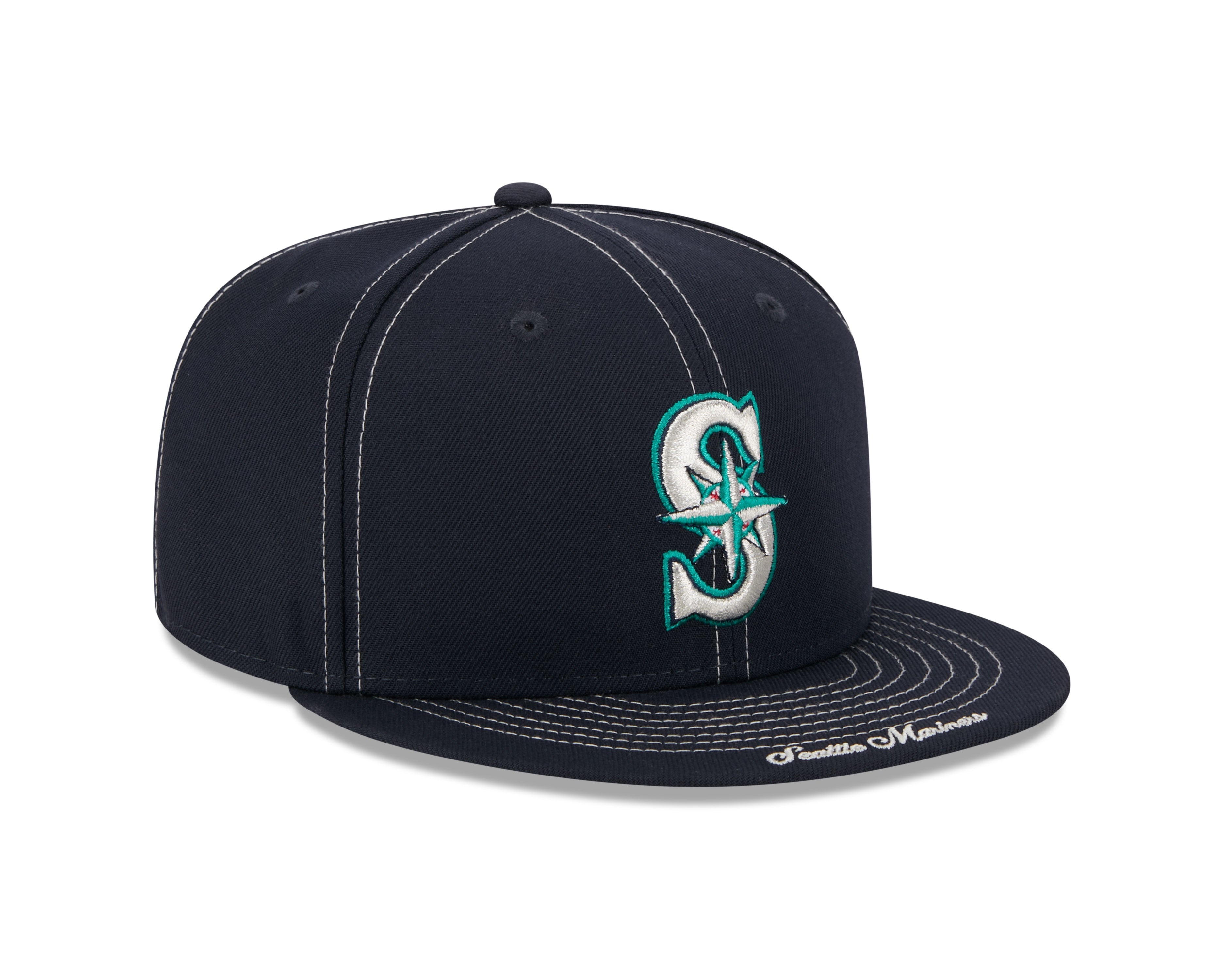New Era - 59fifty Fitted Cap - Seattle Mariners - Summer Classic - Navy - Headz Up 