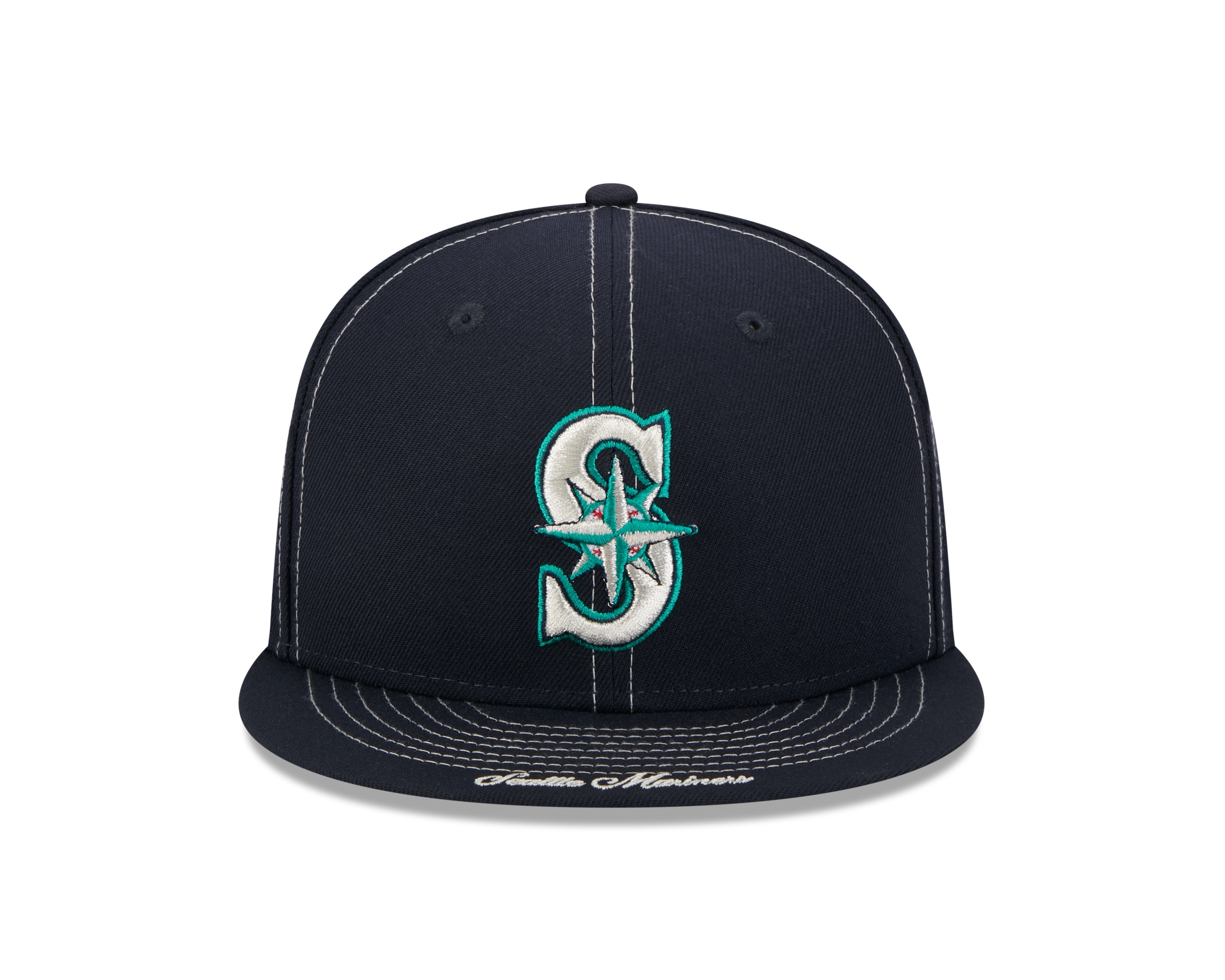 New Era - 59fifty Fitted Cap - Seattle Mariners - Summer Classic - Navy - Headz Up 