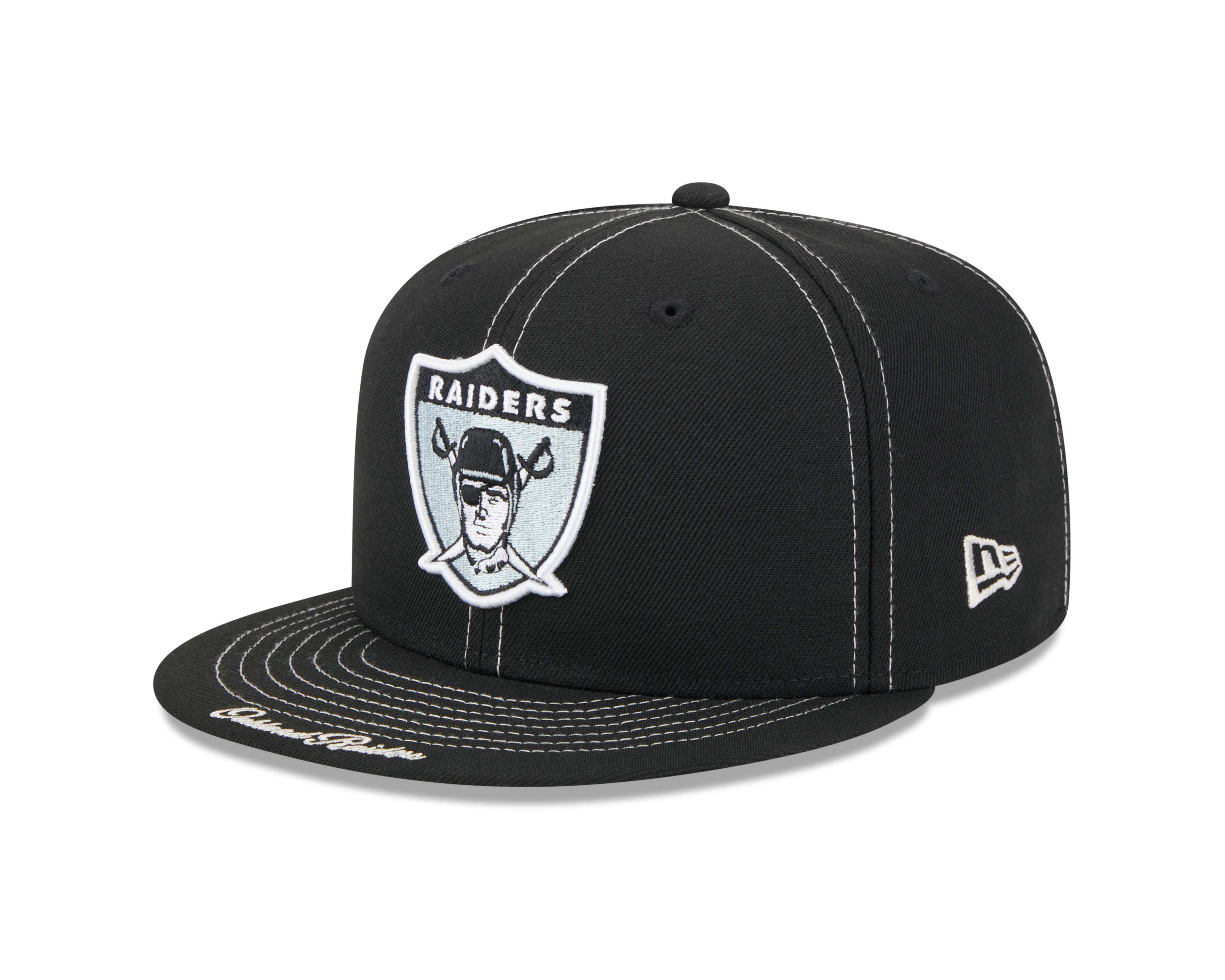 New Era - 59fifty Fitted Cap - Oakland Raiders - Summer Classic - Black - Headz Up 