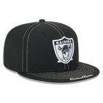 New Era - 59fifty Fitted Cap - Oakland Raiders - Summer Classic - Black - Headz Up 