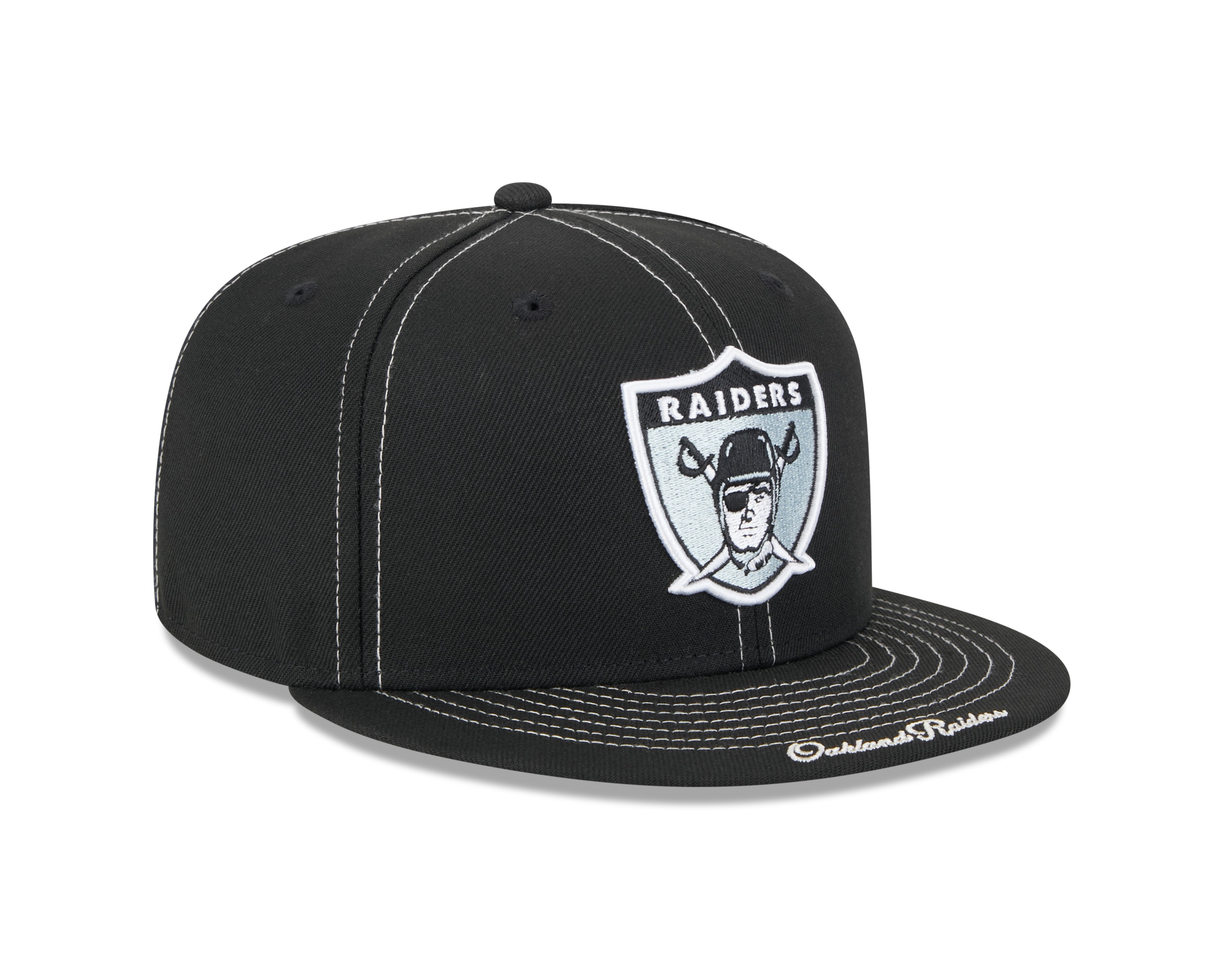 New Era - 59fifty Fitted Cap - Oakland Raiders - Summer Classic - Black - Headz Up 