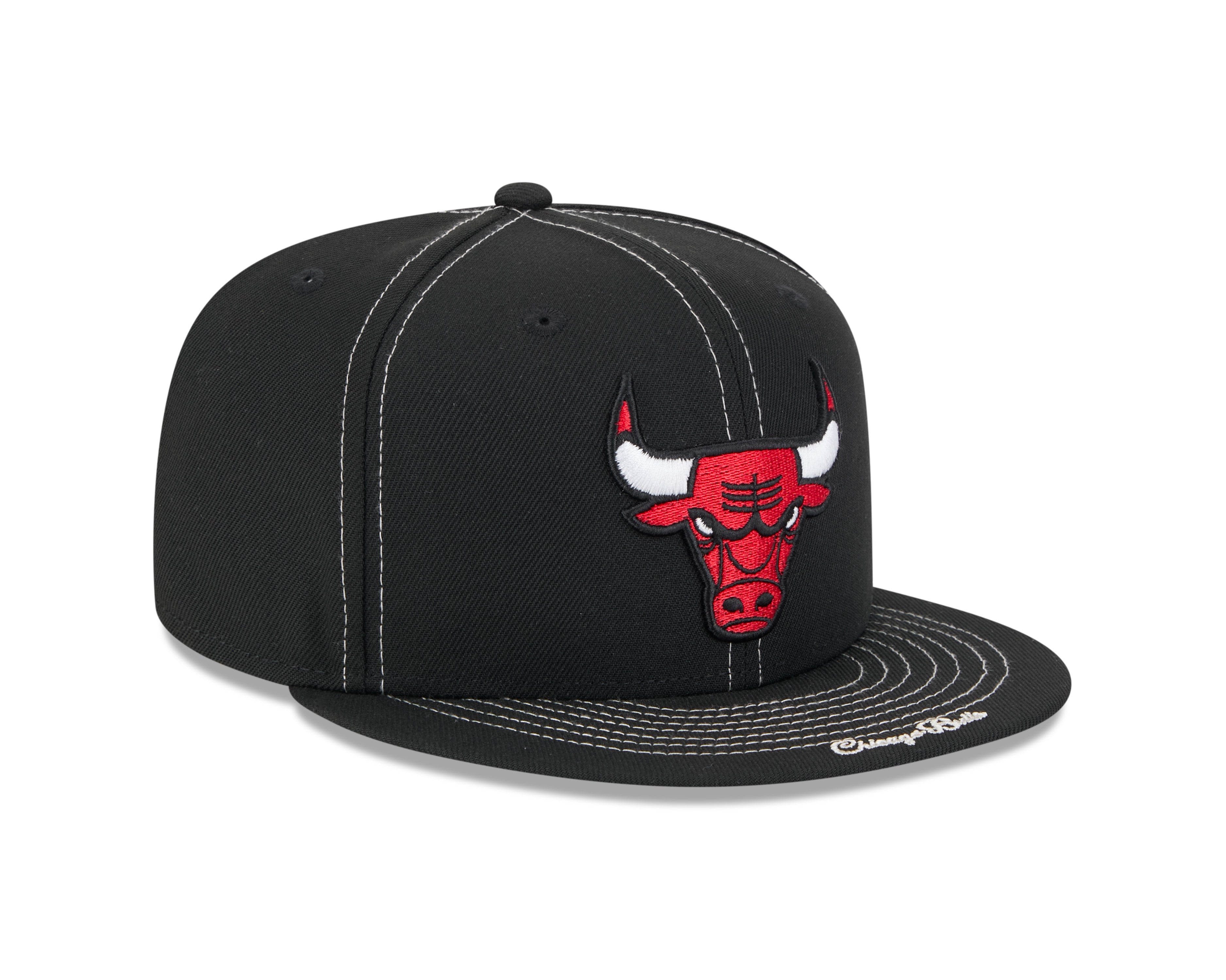 New Era - 59fifty Fitted Cap - Chicago Bulls - Summer Classic - Black - Headz Up 