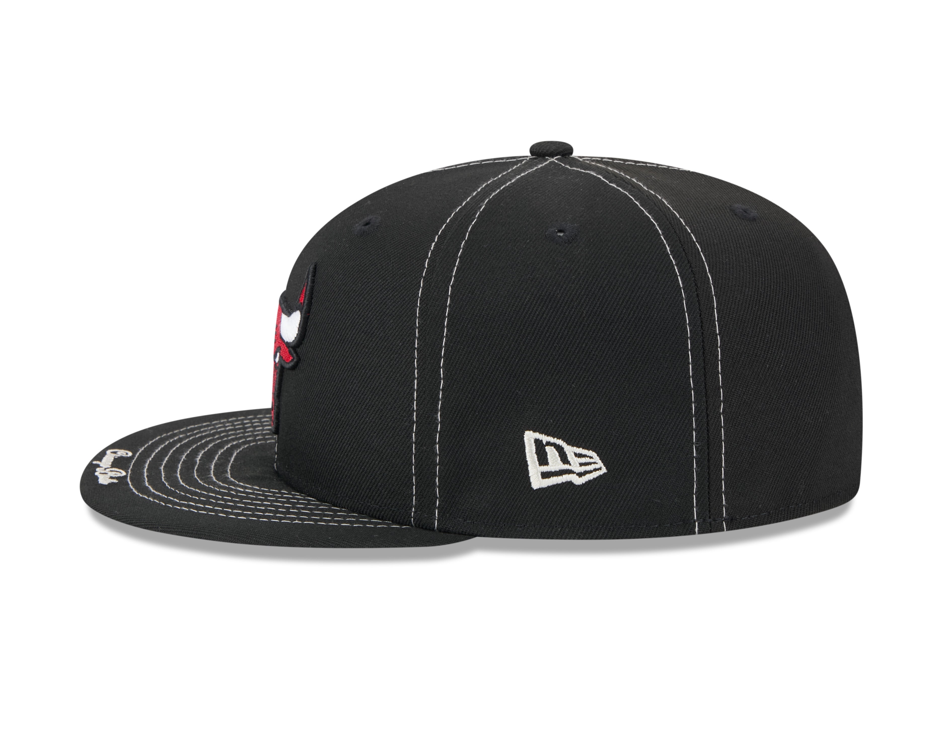 New Era - 59fifty Fitted Cap - Chicago Bulls - Summer Classic - Black - Headz Up 
