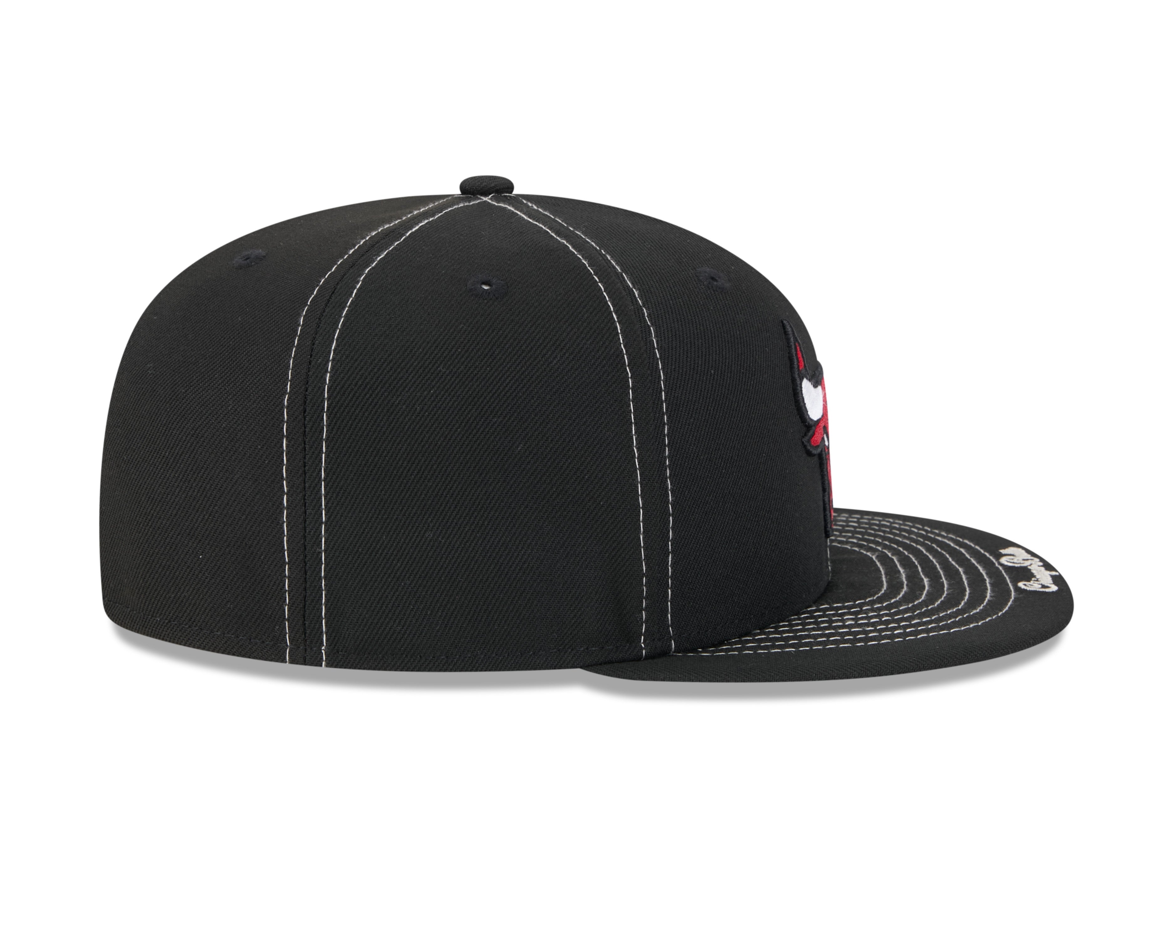 New Era - 59fifty Fitted Cap - Chicago Bulls - Summer Classic - Black - Headz Up 