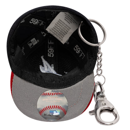 New Era - MLB MINI CAP KEYCHAIN - Atlanta Braves