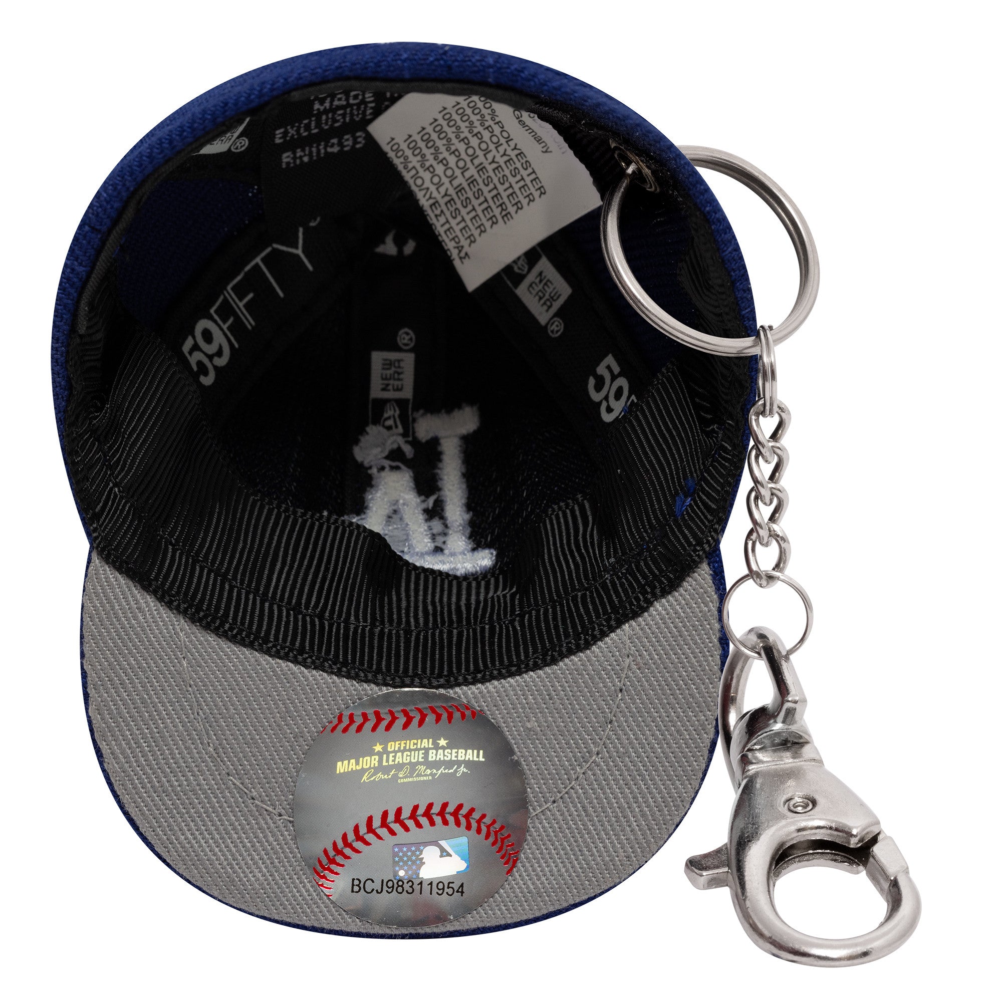 New Era - MLB MINI CAP KEYCHAIN - Los Angeles Dodgers - Headz Up 