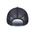 New Era 9FORTY A-Frame trucker cap med Yankees logo og Realtree camo mønster, justerbar snapback, udendørsstil.