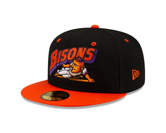 New Era - 59fifty Fitted - MiLB - Theme Night - Buffalo Bisons - Black
