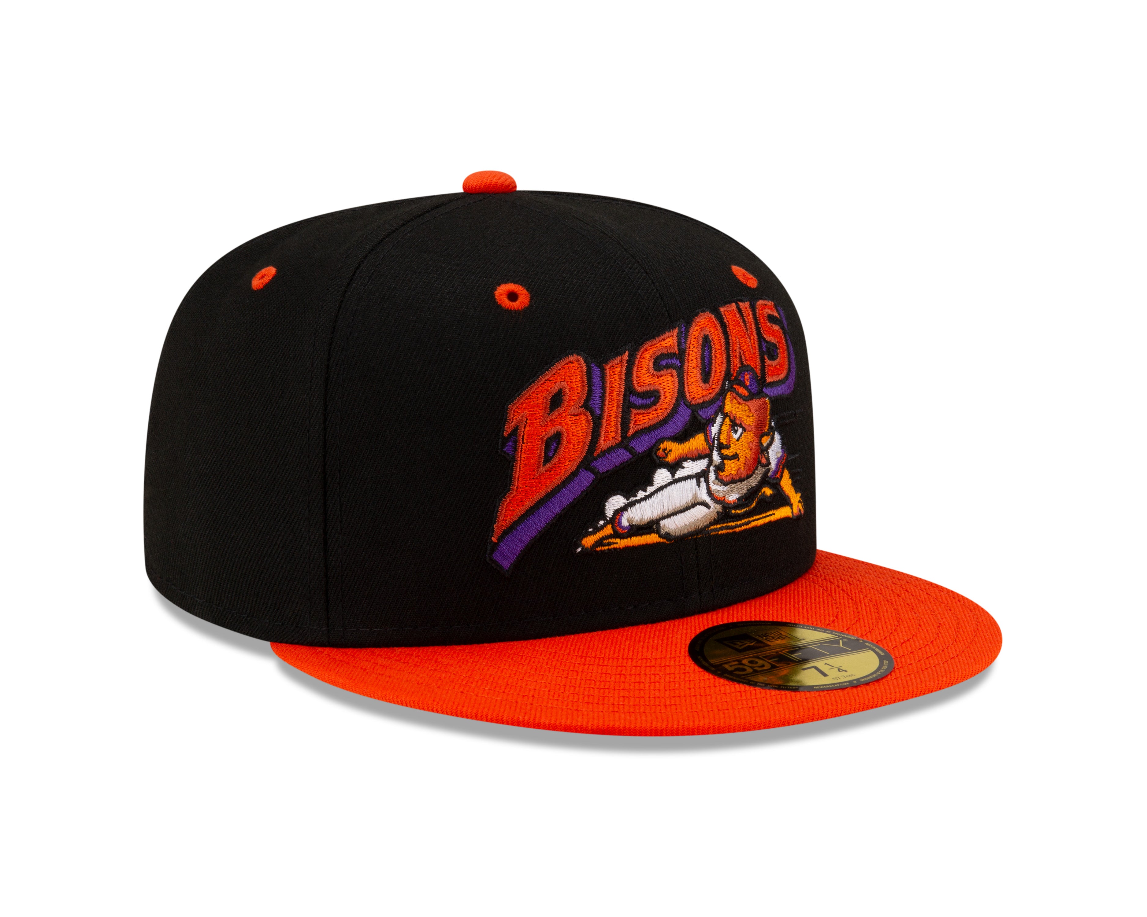 New Era - 59fifty Fitted - MiLB - Theme Night - Buffalo Bisons - Black - Headz Up 