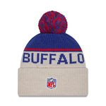 New Era - Buffalo Bills - NFL Sideline Beanie - Stone/OTC - Headz Up 