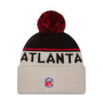 New Era - Atlanta Falcons - NFL Sideline Beanie - Stone/OTC - Headz Up 