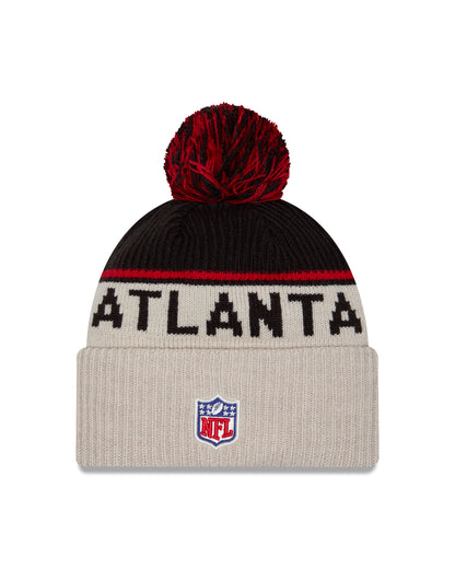 New Era - Atlanta Falcons - NFL Sideline Beanie - Stone/OTC