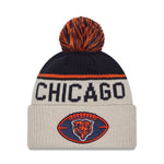 New Era - Chicago Bears - NFL Sideline Beanie - Stone/OTC - Headz Up 